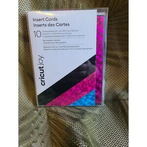Cricut Joy Insert Cards  10 ct shiny metallic DIY Greeting cards Merriweather